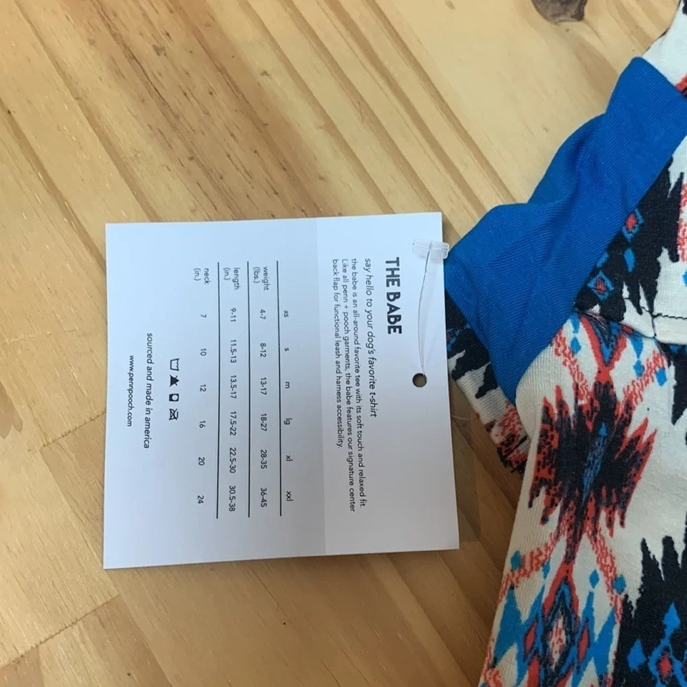 Penn + Pooch “The Babe” Dog T-Shirt | Size Small